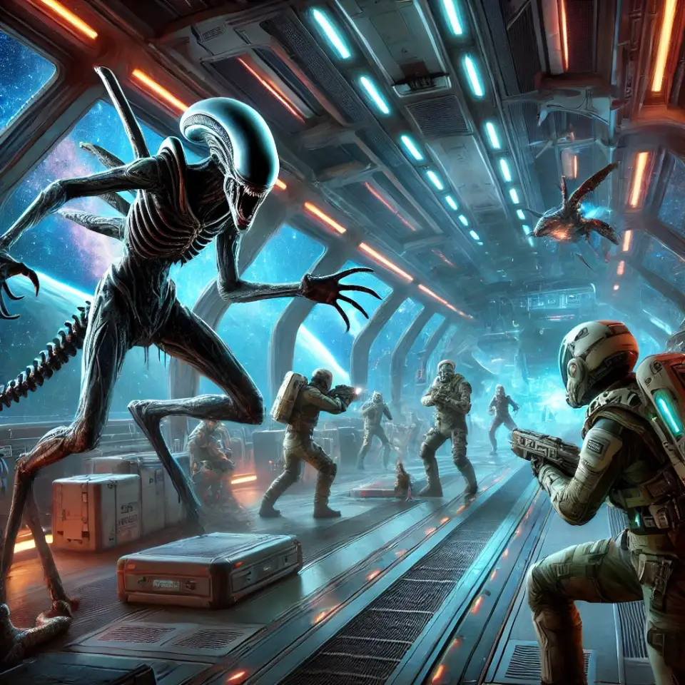 Fighting-Aliens-in-a-Space-Station-Hidden-Secrets-of-the-Universe