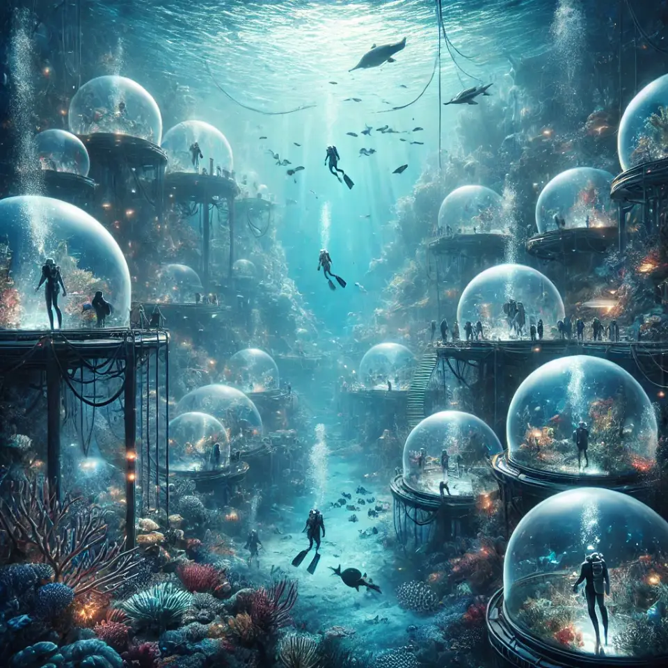 Life-in-the-Underwater-Kingdom-a-series-that-tells-the-story-of-human-survival-in-the-underwater-world