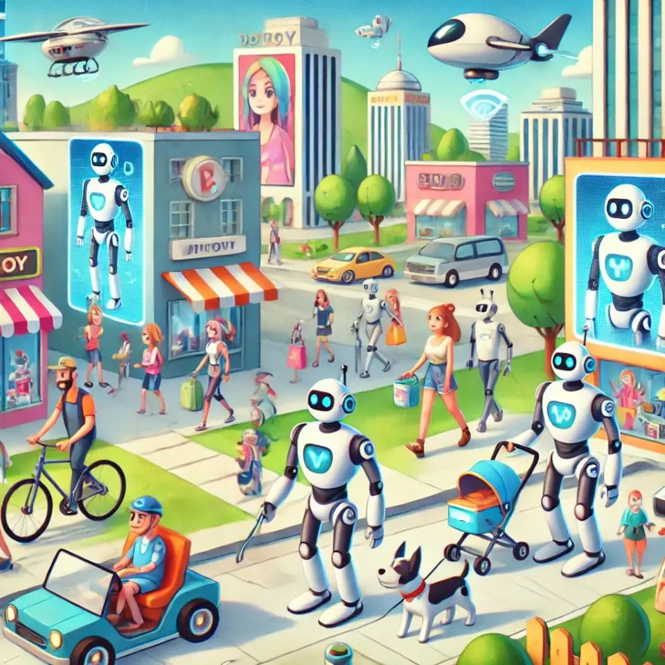 Robots-and-living-in-the-modern-cartoon-world