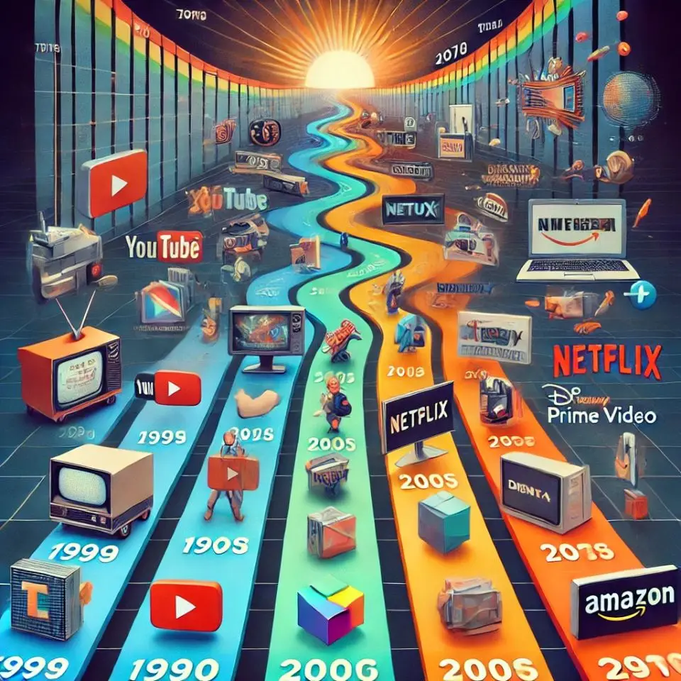 The-growth-of-streaming-platforms-since-the-90s